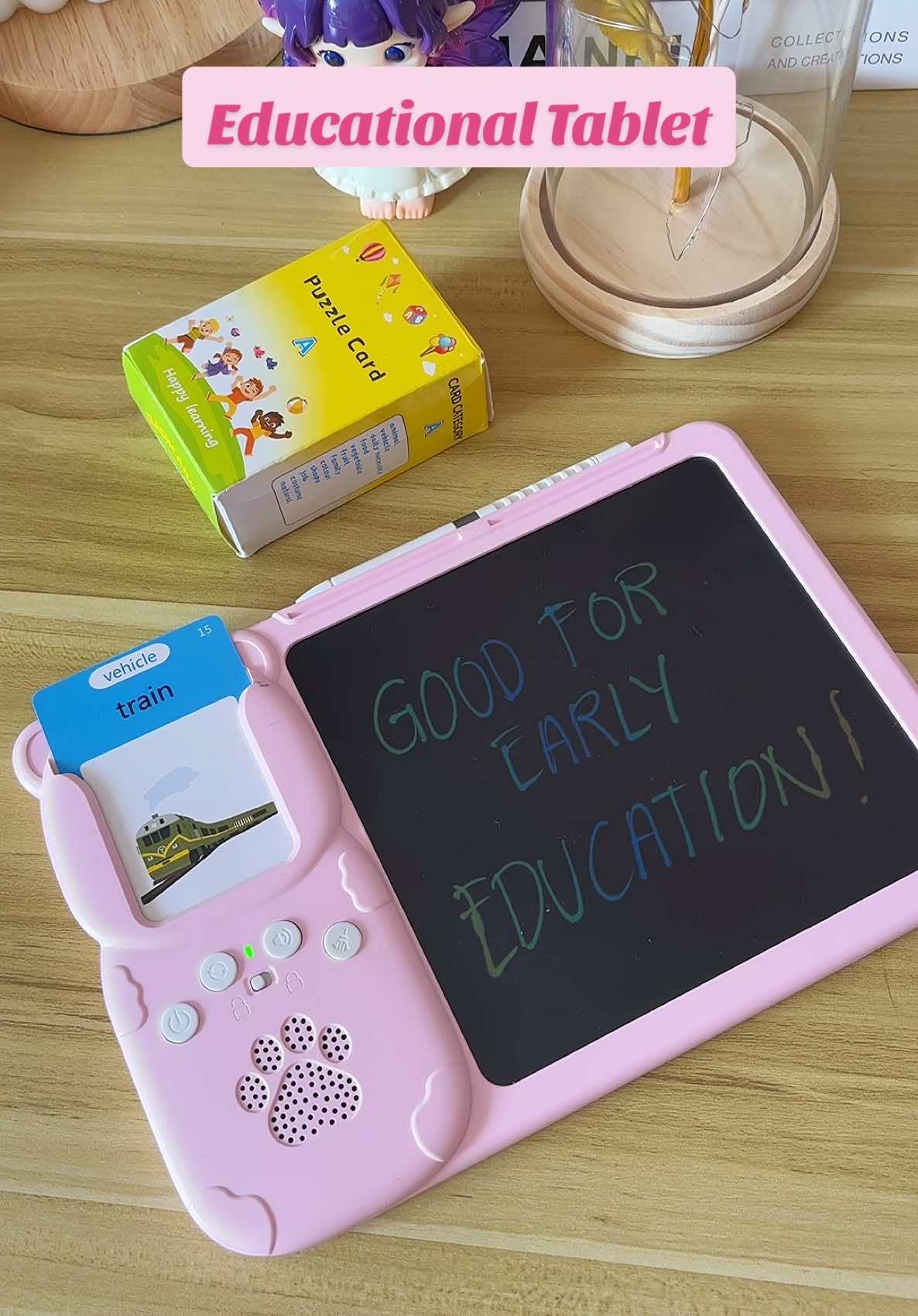Replying to @Le Iz 2 in 1 Educational Tablet 📚 may audio flash cards na, may writing board pa  #writingtablet #educationaltoys #toysforkids #toys #learningtoys #earlyeducation #flashcards #flashcardsforkids 