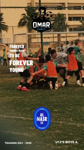 Forever Young: Omar Hawatt & Team Celebrate in Epic Training Moments! ⚽️🎉 #football #Soccer #fyp #foryou #viral #footballtraining #teamspirit #youngtalent #academyplayer #footballskills #futurestar #youthfootball #uae #foreveryoung @alnasr_academy #dubaifootballer