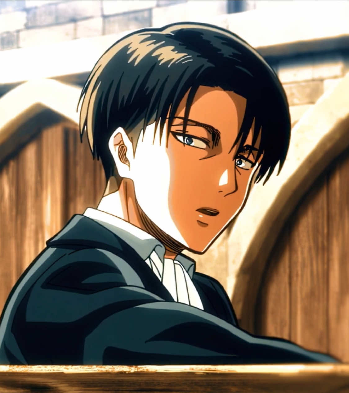 Legendary voice 😮‍💨 #levi #leviackerman #levivoice #aot #AttackOnTitan #edit #4k 