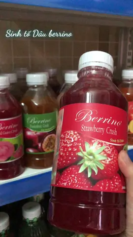 Sinh tố Dâu Berrino#nguyenlieuphache #xuhuong 