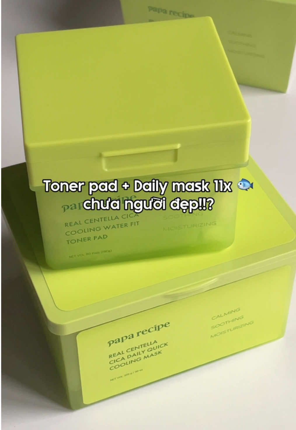 thử đồ nhà papa recipe vừa ngon vừa zẻ chưa người đẹp 😗 #kbeauty #reviewlamdep #skincare #skintok #reviewmypham #glowy #fyp #paparecipe 