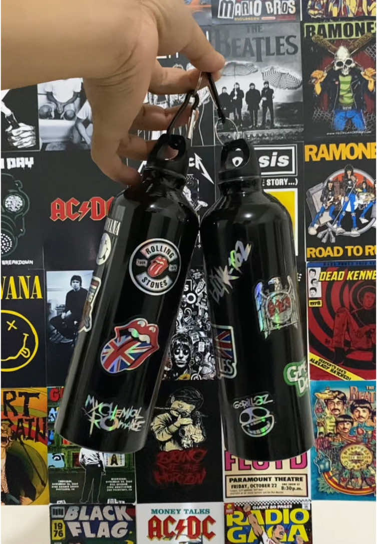 Botol minum skena band aesthetic holo premium #zxycba #tumbler #botolminum 