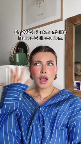 « Cherche ton bonheur partout » désolée mais France Galle 🤌🏻
