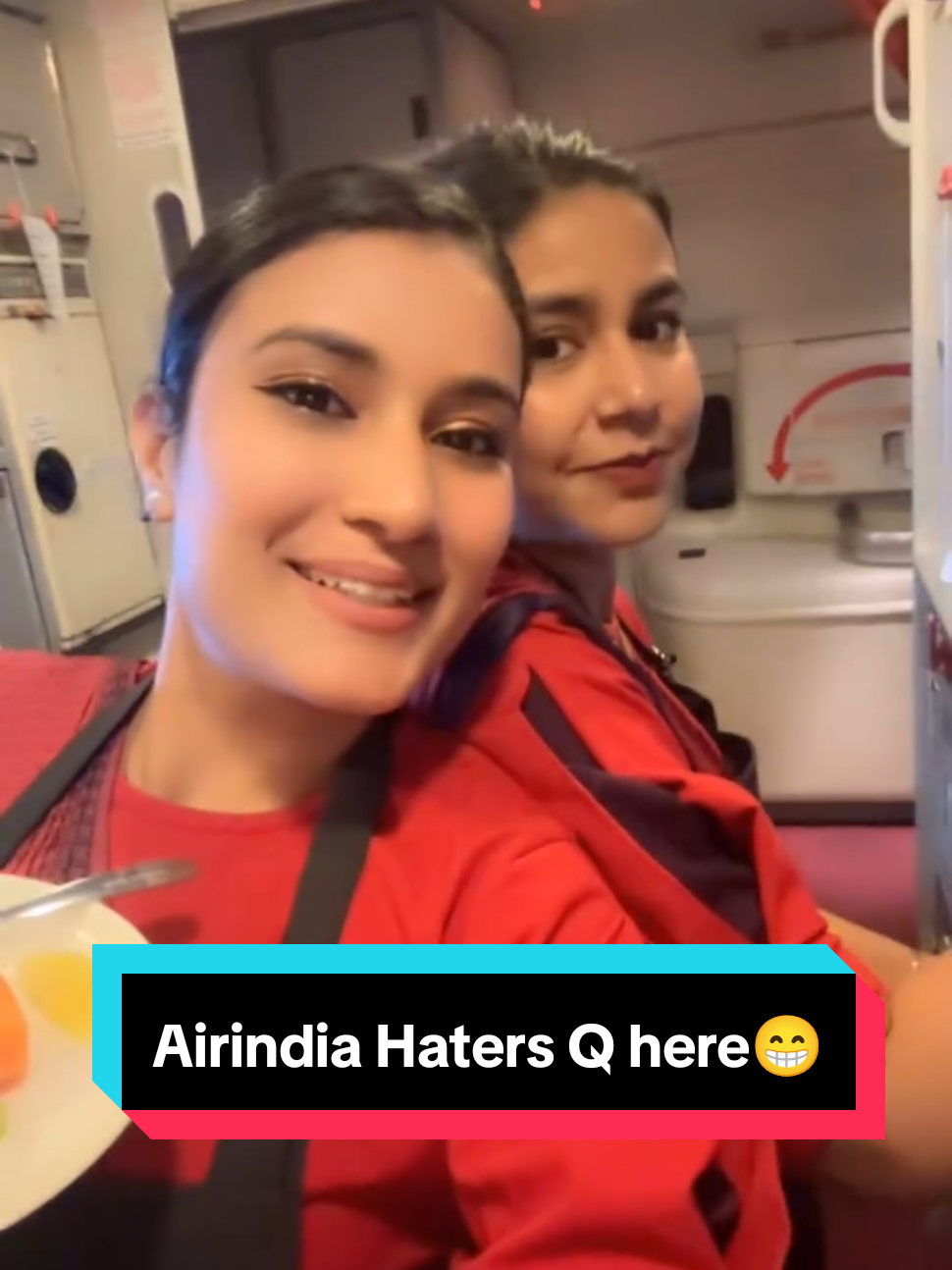 What's the reason you hate Airindia?? comment it...  . . #aAirindia #airindiaflight #flightattendant #flightgirls 