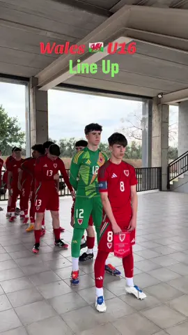 🏴󠁧󠁢󠁷󠁬󠁳󠁿 WALES U16 LINE UP AGAINST UAE U16 🇦🇪 - 🤩👏🏽 @Orange Veins ⚽️  #Wales #nationalteam #FootballFederationCup #grassrootsandbeyond #football #ghaziivission #fyp #youthfootball 