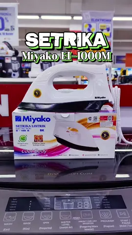 Rekomendasi Setrika Awet Harga Terjangkau Miyako EI-1000M #miyako #setrika #setrikalistrik #setrikamiyako #setrikamurah #setrikaviral #belilokal #cuantanpabatas #wibgajian #paydaysale 