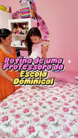 Manhã com uma professora da escola Dominical 