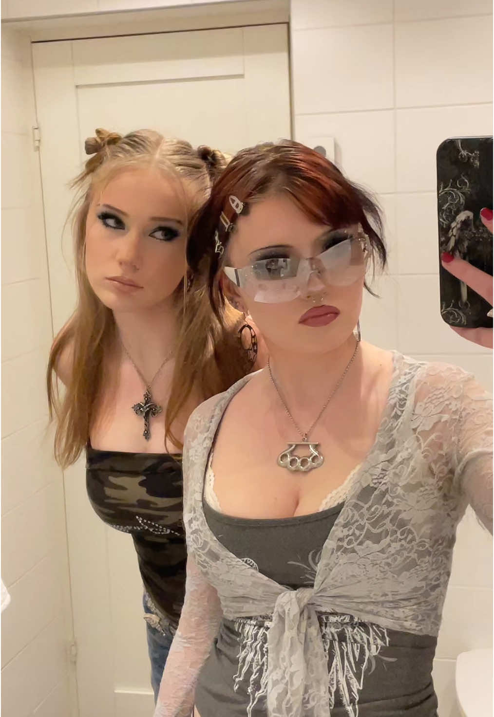 Gårdagens#fypシ゚ #07 #alt #makeup #besties #y2k @☆Karin☆ 