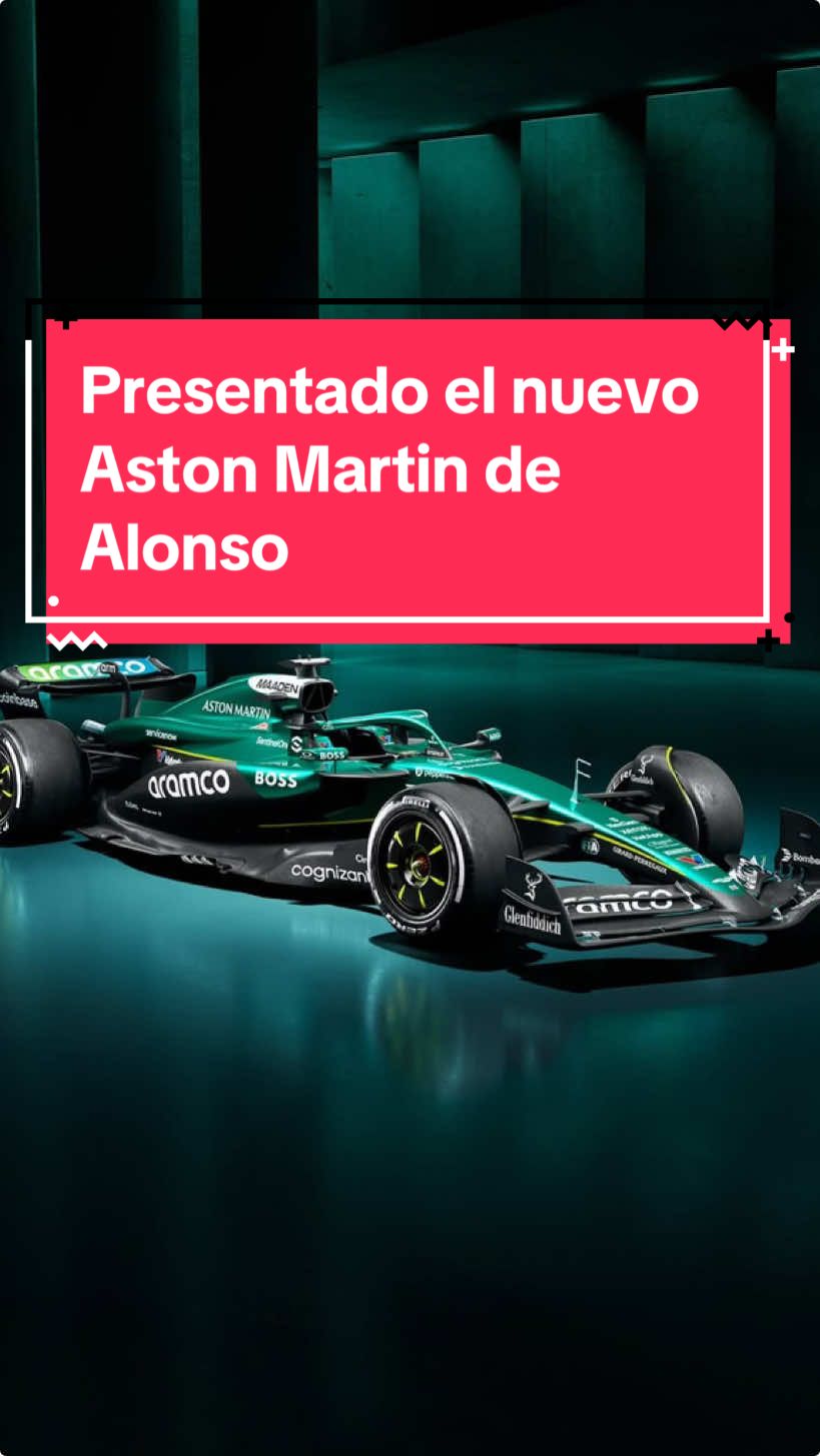 🚨🏎 Ya es una realidad: el #AMR25, el nuevo coche de Fernando Alonso. ¿Llegará la 33? #F1 #deportesentiktok 