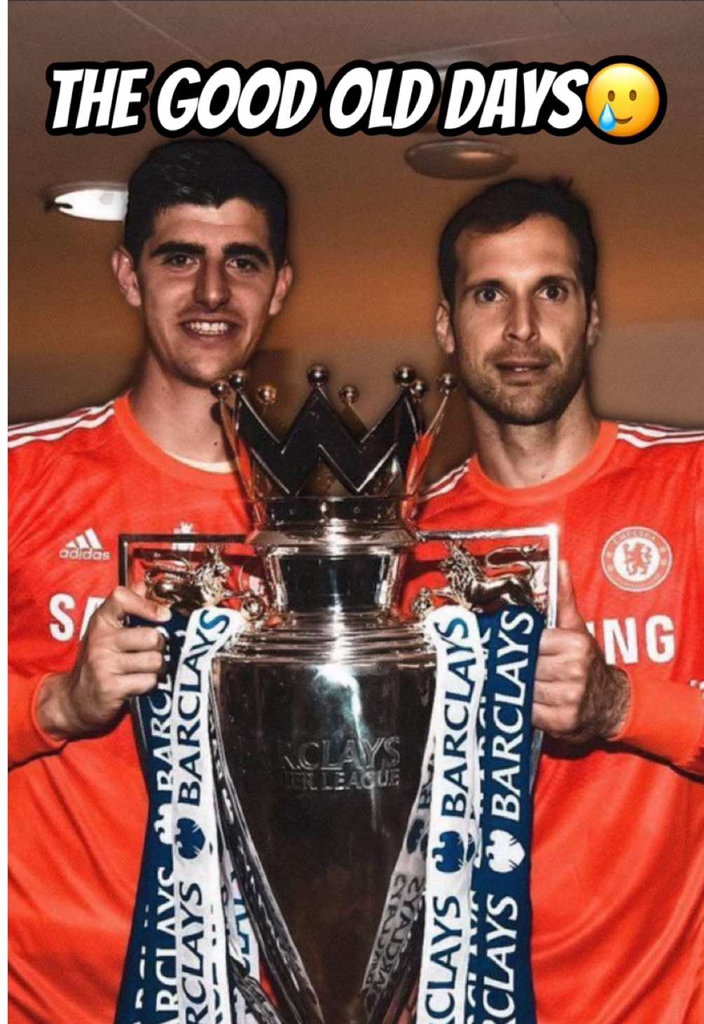 Name a bigger downgrade than this🥲#chelsea #chelseafc #cfc #goalkeeper #jorgensen #sanchez #courtois #cech #sdpeasyyt 
