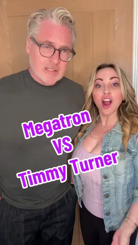 Who’d win in a fight? #megatron vs #timmyturner #foryoupage #cartoon #voiceover 