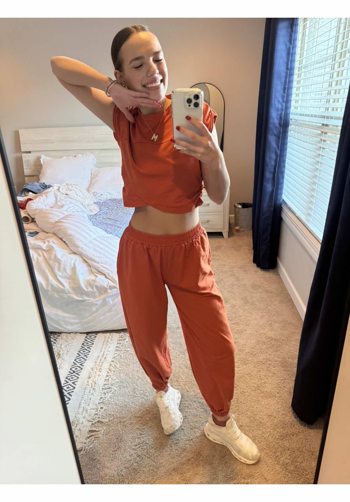 Clemson Girls!!! Cutest orange set!! I haven’t taken it off. #fashion #greenvillesc #OOTD 