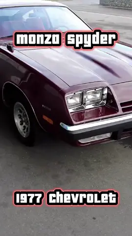 1977 Chevrolet Monza Spyder