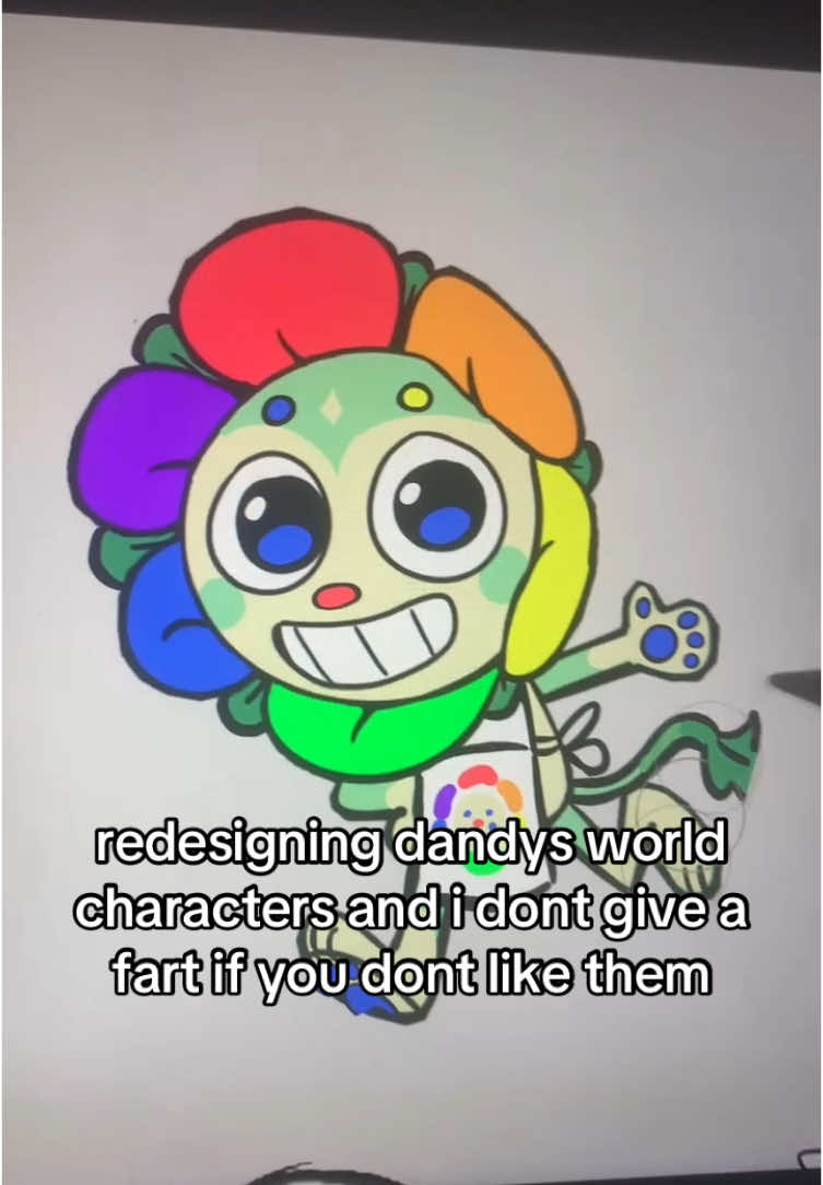 some of them i kept the same #dandy #dandys #dandysworld #dandysworldredesigns 