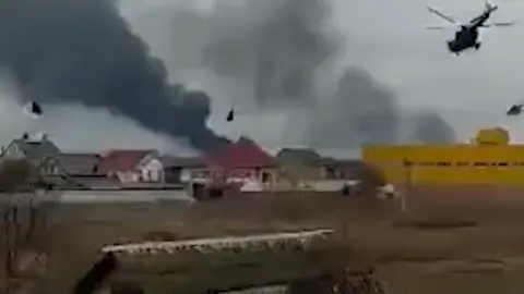 Three years since Russia invaded Ukraine #faketank⚠️ #fakesituation⚠️ #fakegun⚠️ #russia🇷🇺 #ukraine🇺🇦 #war 