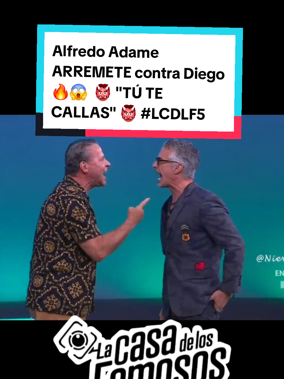 #AlfredoAdame ARREMETE contra Diego 🔥😱  👹 