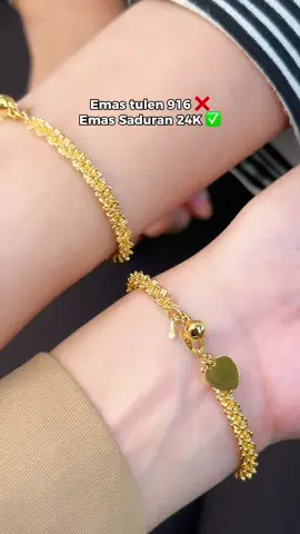 Haihh.. siapa je tak suka gelang jagung ni 🫠 #emas #emasmurahsadur24k #emassadu #emasmurah #tiktokshop #CapCut 