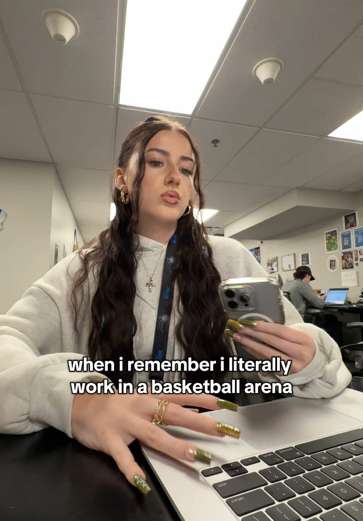 next time ill go to the cat walk #NBA #basketball #OrlandoMagic #sports #socialmediamanager #sportsmedia #photographer #workinsports 