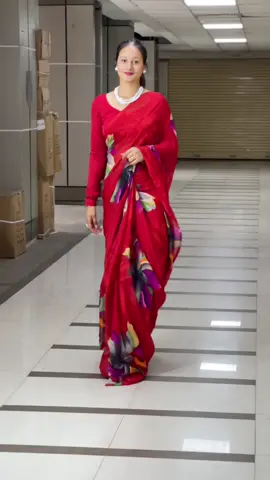 #Chiffon sari #karunaz collection #wholesale #premium #Delivery all over Nepal #karunazcollectionjewellery #gorgeous #chiffon 