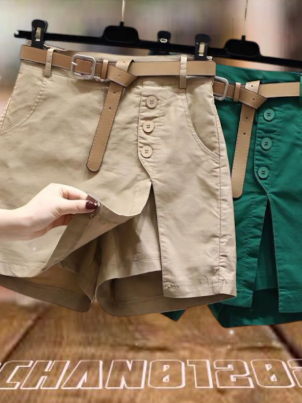 Cotton Stretch High Waist Short Simple pants skits for women #paldashort#pantsskirts#highwaist#cotton#fashionable#elegant#trendy#foryou#foryourpage#chan012023 