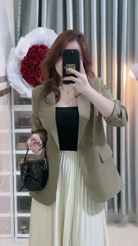 B16 Áo blazer dài tay boling qccc #fypシ #xuhuong #aoblazer #aokhoacblazer #aovestnu #aoblazernu #thoitrangcongso #thoitranghottrend #nhinhmedoxinh 