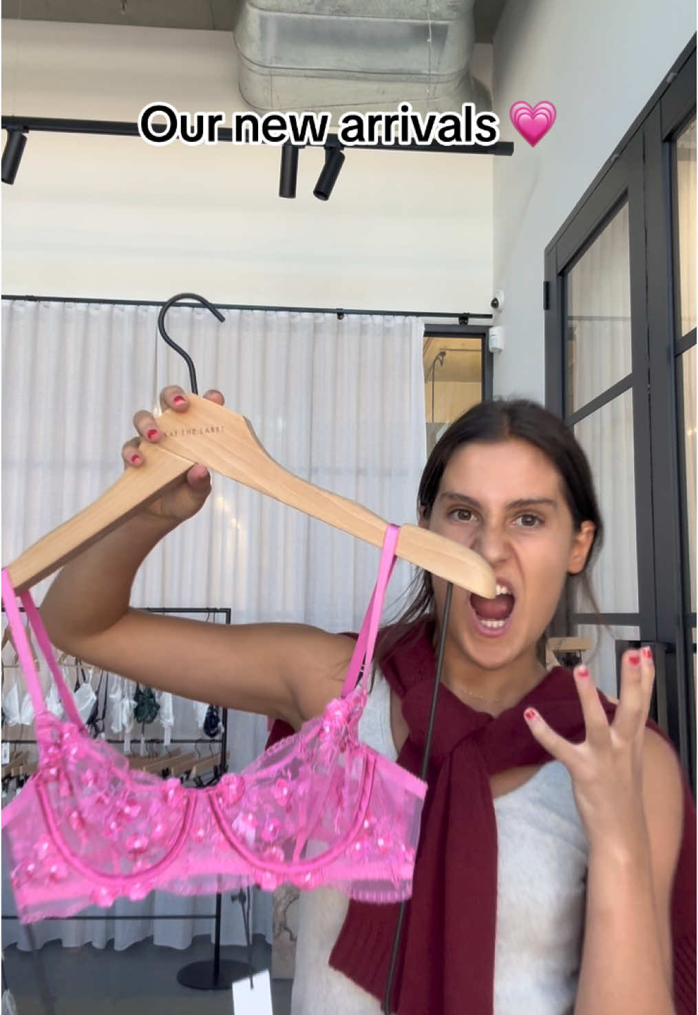 Explore our New Arrivals with styles for everyone 💗🤍🖤 #katthelabel #lingerie #newarrivals #fyp #new #pink #lace #retailtherapy 