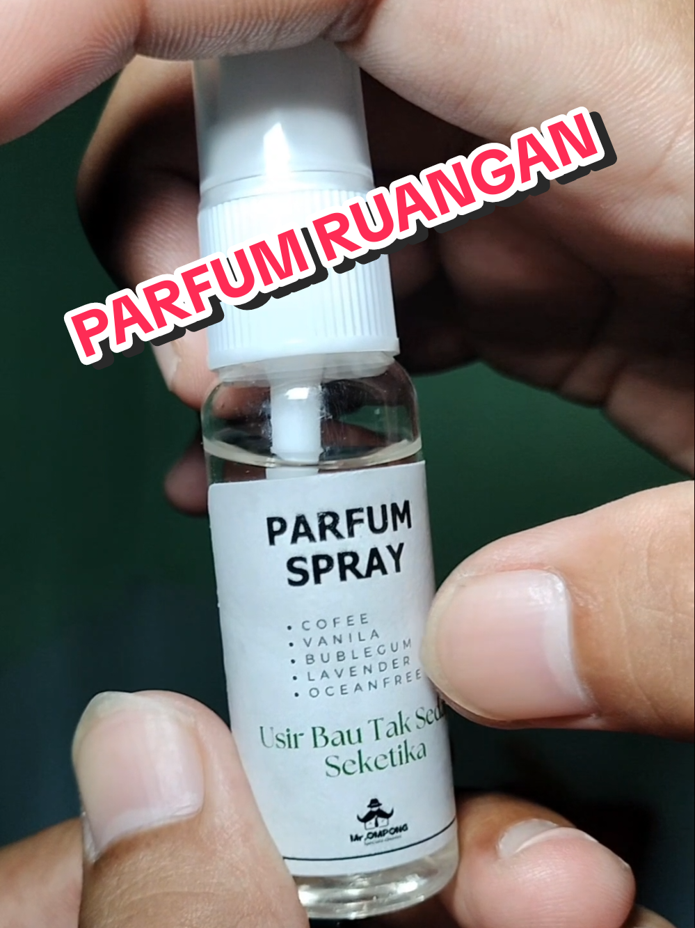 Parfum spray mr Ompong #mrompong #parfumruangan #parfum #spray #pengharumruangan #parfummobil 