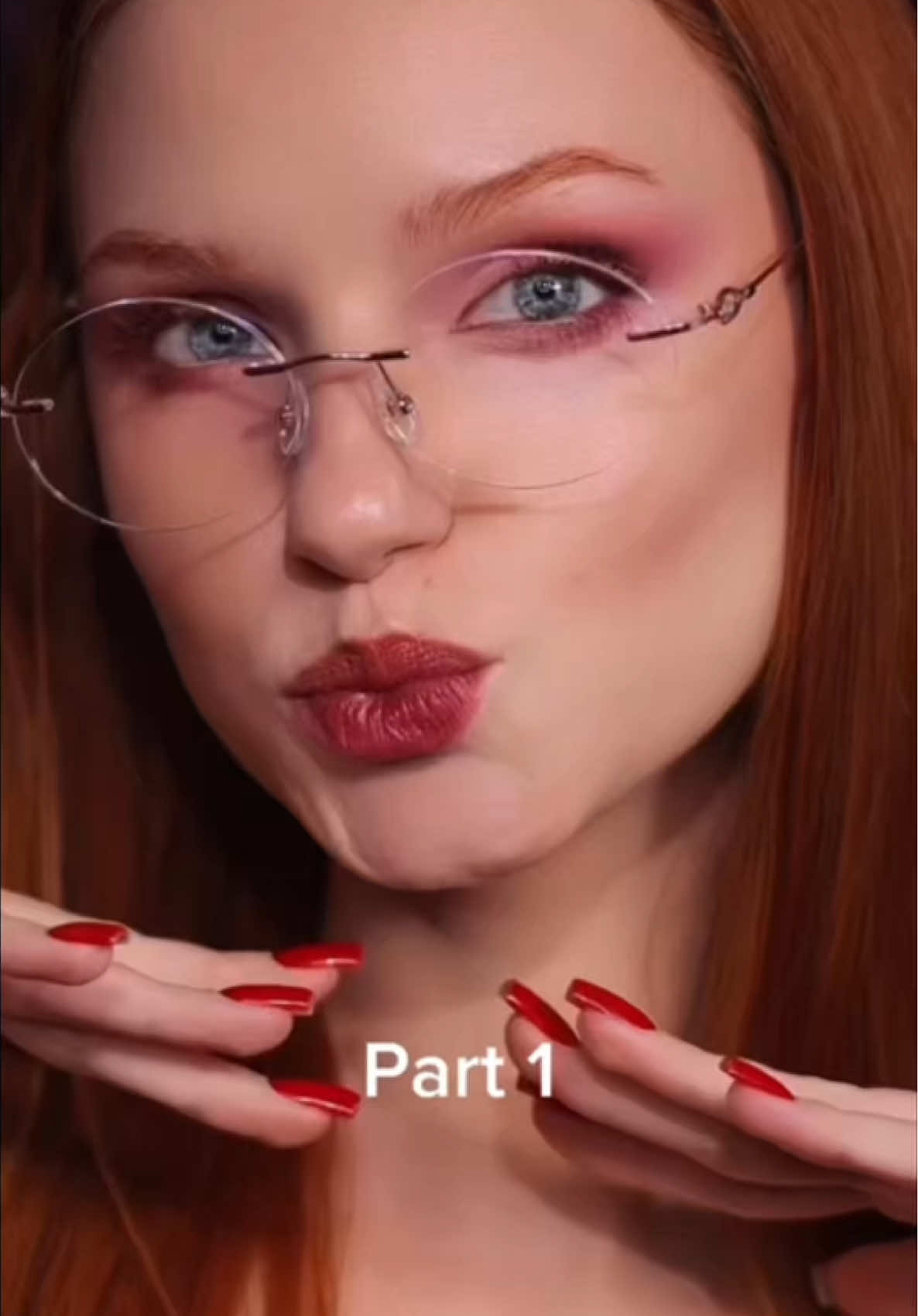 Unusual for my TikTok pretty long video so I had to split it in parts 🤭♥️   #makeup #makeuptok #grwm #getreadywithme #naturalmakeup #gingermakeup #redheadmakeup #gingermascara #redheadmascara #orangemascara #makeuptutorial #berrymakeuplook #berrymakeup #cherrywinemakeup #cherrywinemakeuplook 