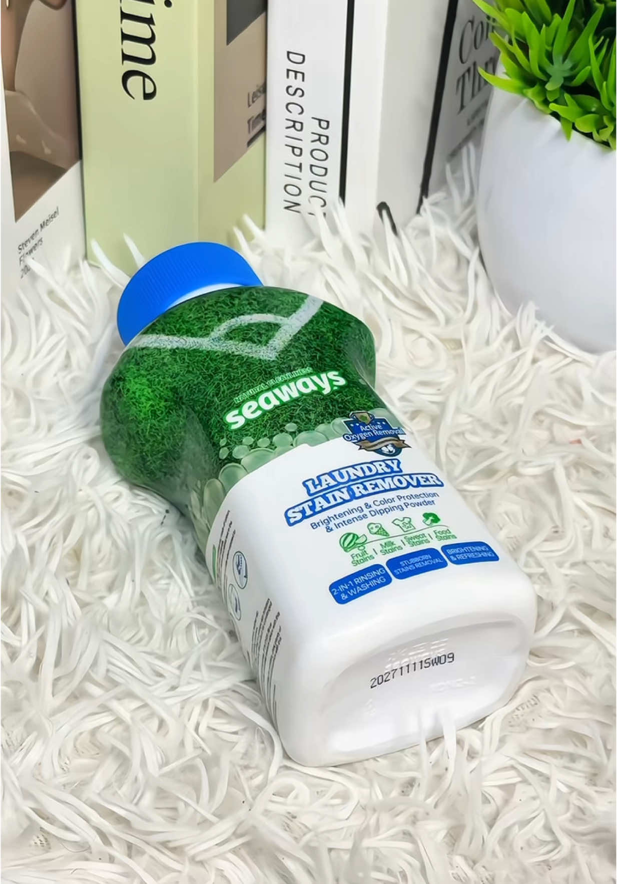 น้ำยาขจัดคราบผ้า Seaways ใช้กับผ้าสีสีผ้าขาวได้ !! #น้ํายาขจัดคราบ #ใช้ดีบอกต่อ #tiktokshop33แบรนด์แท้ลดโหด #บังซันอยากขาย 