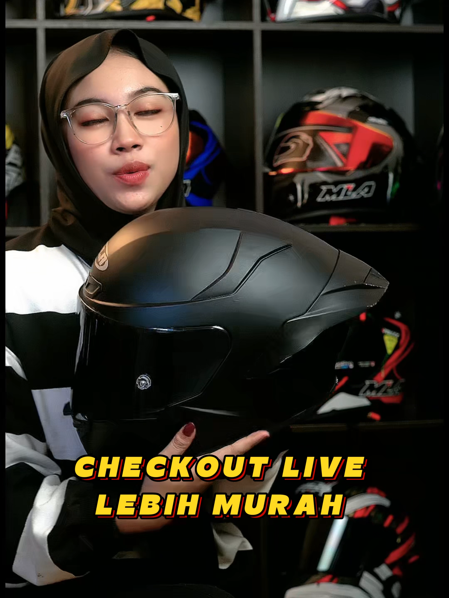 Helm Full Face 300 Ribuan !! Cek Keranjang Kuning !!