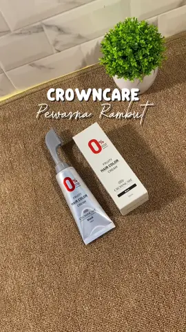 👑 CrownCare: Pewarna Rambut  ✨ 1.  Pewarna rambut, bebas ammonia! 🌿 2.  Tutupi uban dengan mudah 👵➡️💁‍♀️ 3.  Aroma buah segar, wangi sepanjang hari! 🍓 4.  Hasil natural & tahan lama! 💯 5.  Aman untuk kulit kepala & rambut! 💚 6.  Praktis, aplikasikan langsung dengan sisir! 🖌️ 7.  Tersedia 3 warna: Hitam, Coklat Gelap, Coklat Kastanye! 🖤🤎🌰 8. Terdaftar BPOM!  ✅ #CrownCare #PewarnaRambut #pewarnauban  #PewarnaRambutWangi #RambutSehat #CantikAlami #HairColoring #AmmoniaFree #BPOM #penghitamrambut  