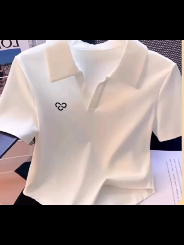 polo shirt chic for women #poloshirt #poloshirtforwomen #foryou #tiktokaffiliate #fyp 