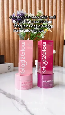 Paket glad2glow bikin glowing  #glad2glow #g2g #skincare #skincareviral #daycream #nightcream #racuntiktok #fyp #viral #trending 