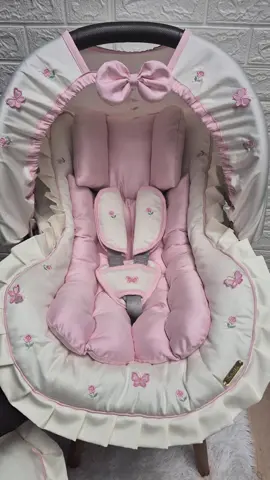 Kit capa para bebê conforto e para carrinho 👶💕