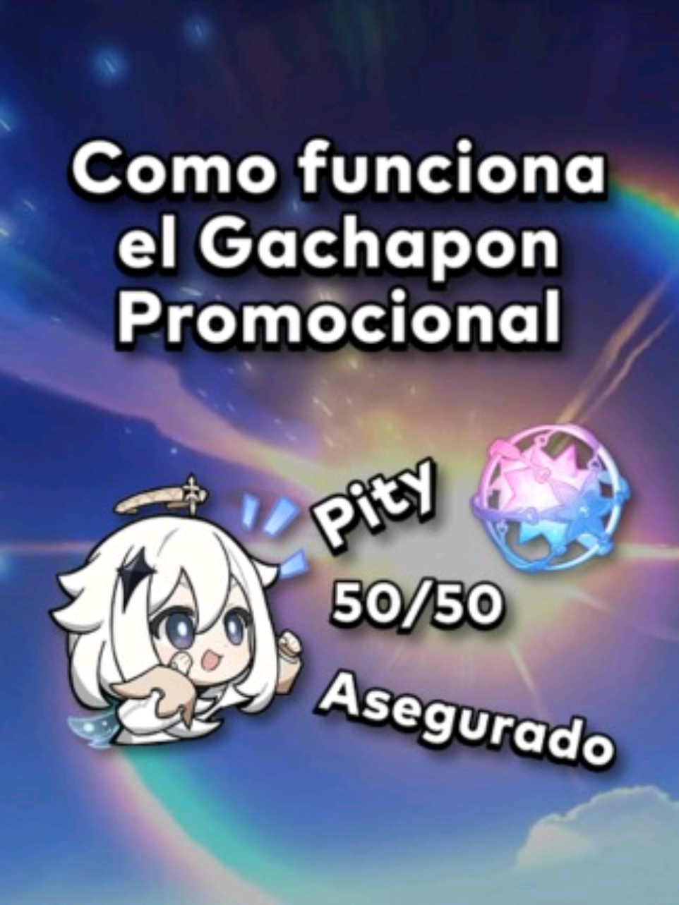 Como funciona el gachapon o banner promocional de Genshin Impact #GenshinImpact #genshinguide #hoyocreators #paimon #guia #anime#mizuki #genshinvideo