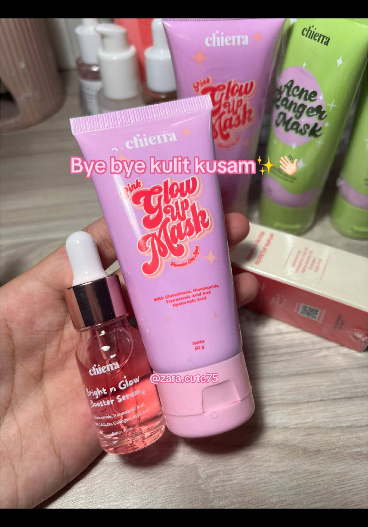 Claymask & serum chierra bisa dipakai dari usia 11 thn✨🦈  #zaracute #chierrabeauty #chierra #chierraglowupmask #chierraserumbooster #serumbooster #claymask #glowupmask #skincare #skincareproducts #maskerwajah #fyfyfyfyfyfyfyfyfyfyfyfyfyfyfyfyfyfy #fyfyfyfyfyfyfyfyfyfyfyfyfyfyfyfyfyfy #fyppppppppppppppppppppppp #xyzbcafypシ #cekkeranjangkuning 
