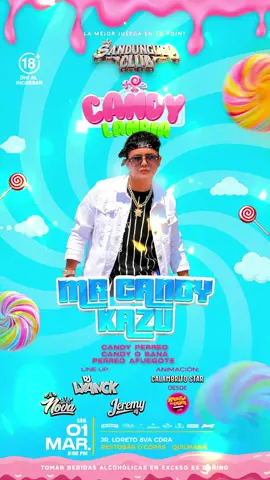 Por primera vez! estaré en #Quilmaná #Cañete con el show de ##candylandia en #SandungueoClub Será un super #showdereggaeton 🔥😎🍭✨️ #mrcandykazu #eldelflowcaramelo 🍭 . . #reggaetonperuano #candyperreo #vamoadarleperreo #losdelflowcaramelo 
