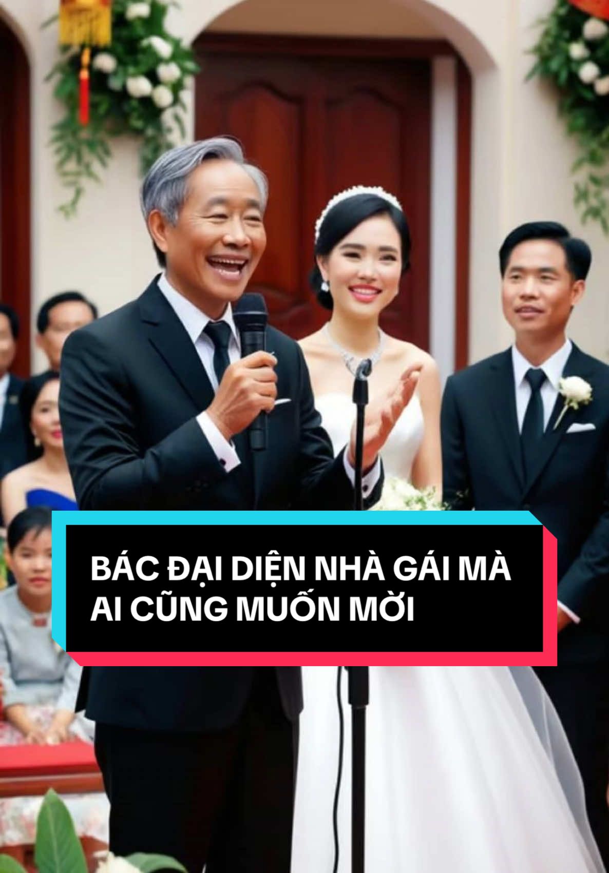 BÁC ĐẠI DIỆN NHÀ GÁI MÀ  AI CŨNG MUỐN MỜI#hocphatbieu #daotaophatbieu #mauphatbieudamcuoi #phatbieulecuoi 
