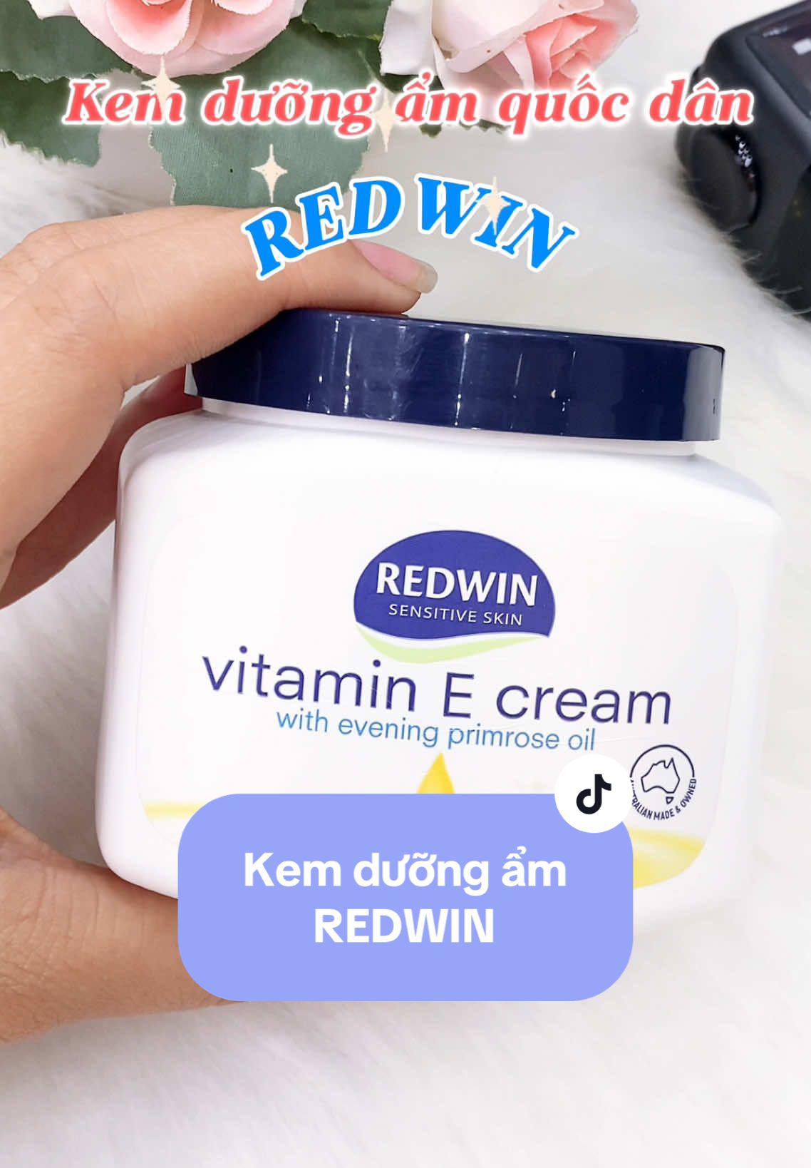 Kem dưỡng ẩm quốc dân Redwin🌷🌷#kemduongam #redwin #kemduongamvitamine #redwings #xuhuong 
