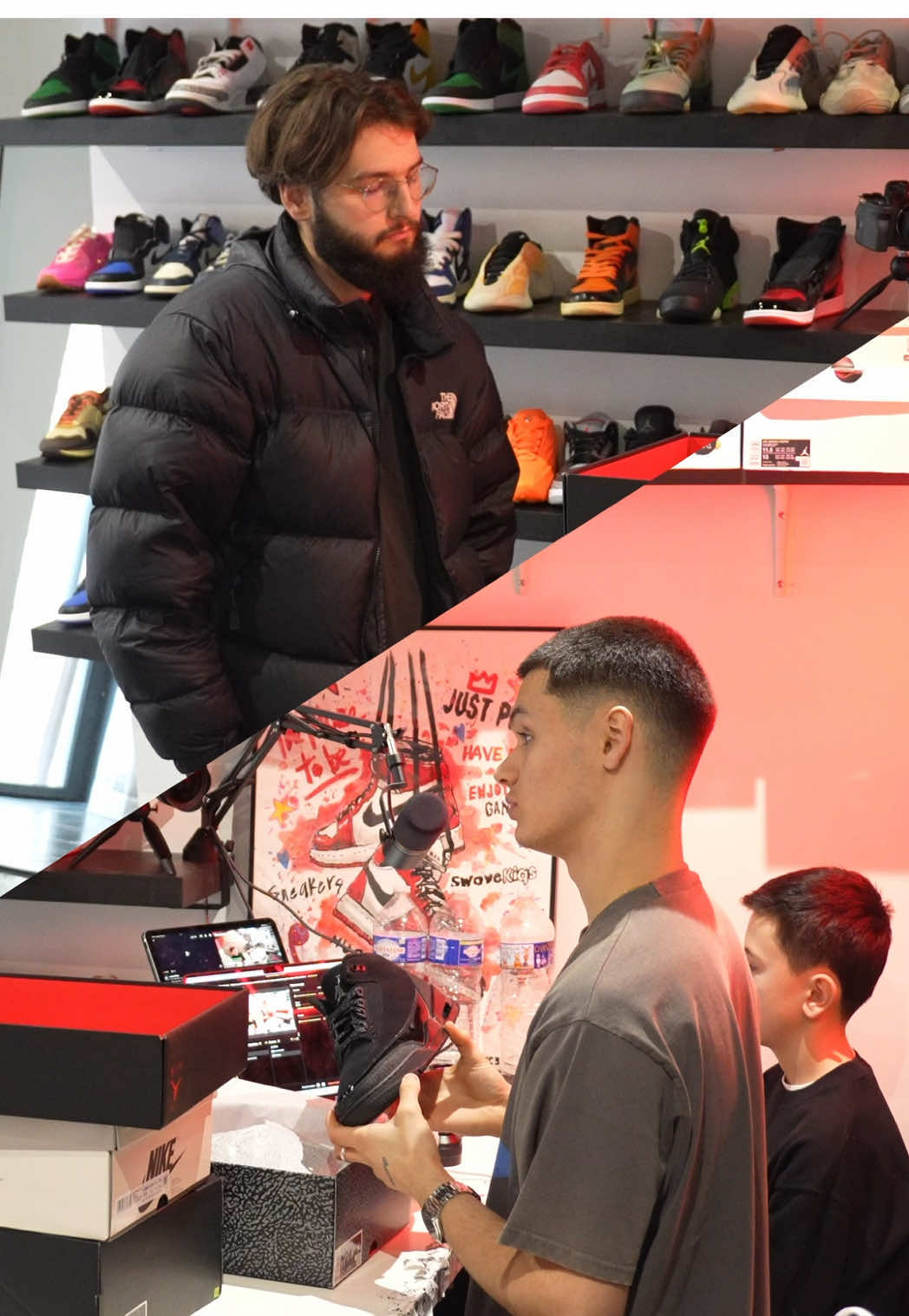 Ce client n’est pas venu vendre ses paires le bon jour ?😅 #sneakers #swavekiqs #negociation #resell 