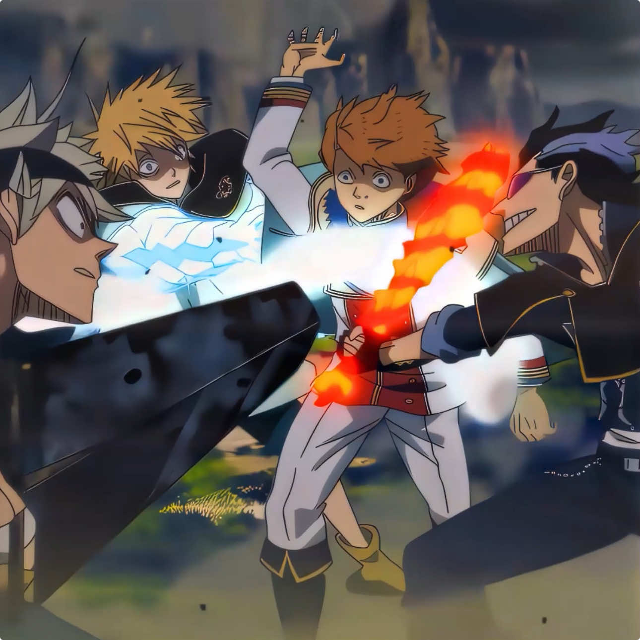 The black bulls always crashout (Thanks for 10k) #アニメ #asta #magna #luck #blackclover #edit #mdusqd 