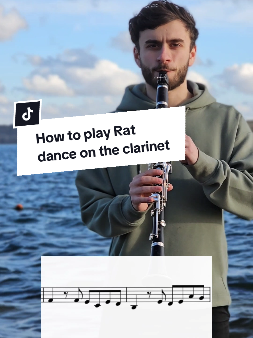 Rat dance on the clarinet #clarinet #scores #sheetmusic #musicnotes #band #musician 
