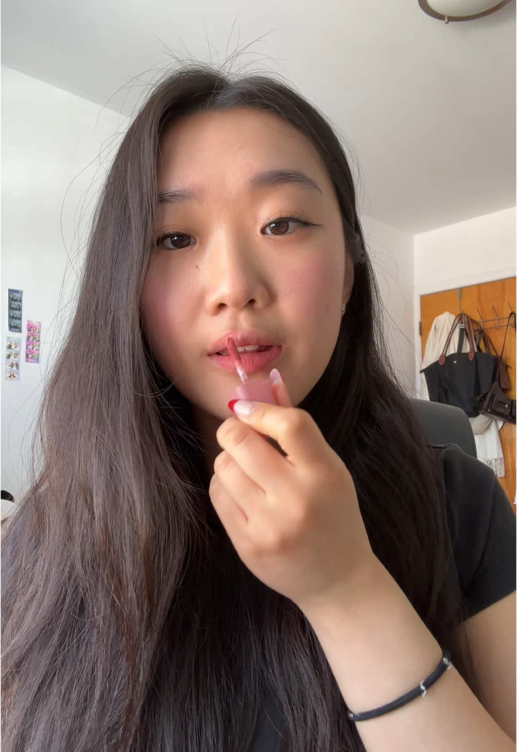 nude, matte, and buttery?! it’s all i need in a lippie😍  @colorgram.official available  on Amazon!  #colorgram #liptint #lippie #nudeblurtint #matteliptint #colorgramliptint #kbeauty #koreanliptint 