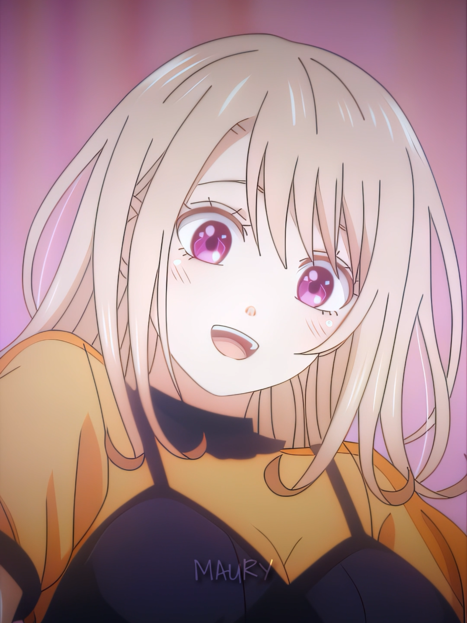 Mona Witch Version is too Pretty!! #アニメ #monakawai #medakakuroiwaisimpervioustomycharms #anime #animeedit #edit