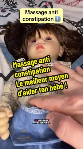 Massage anti constipation, le meilleur moyen d’aider ton bébé ℹ️👉#just_papa 