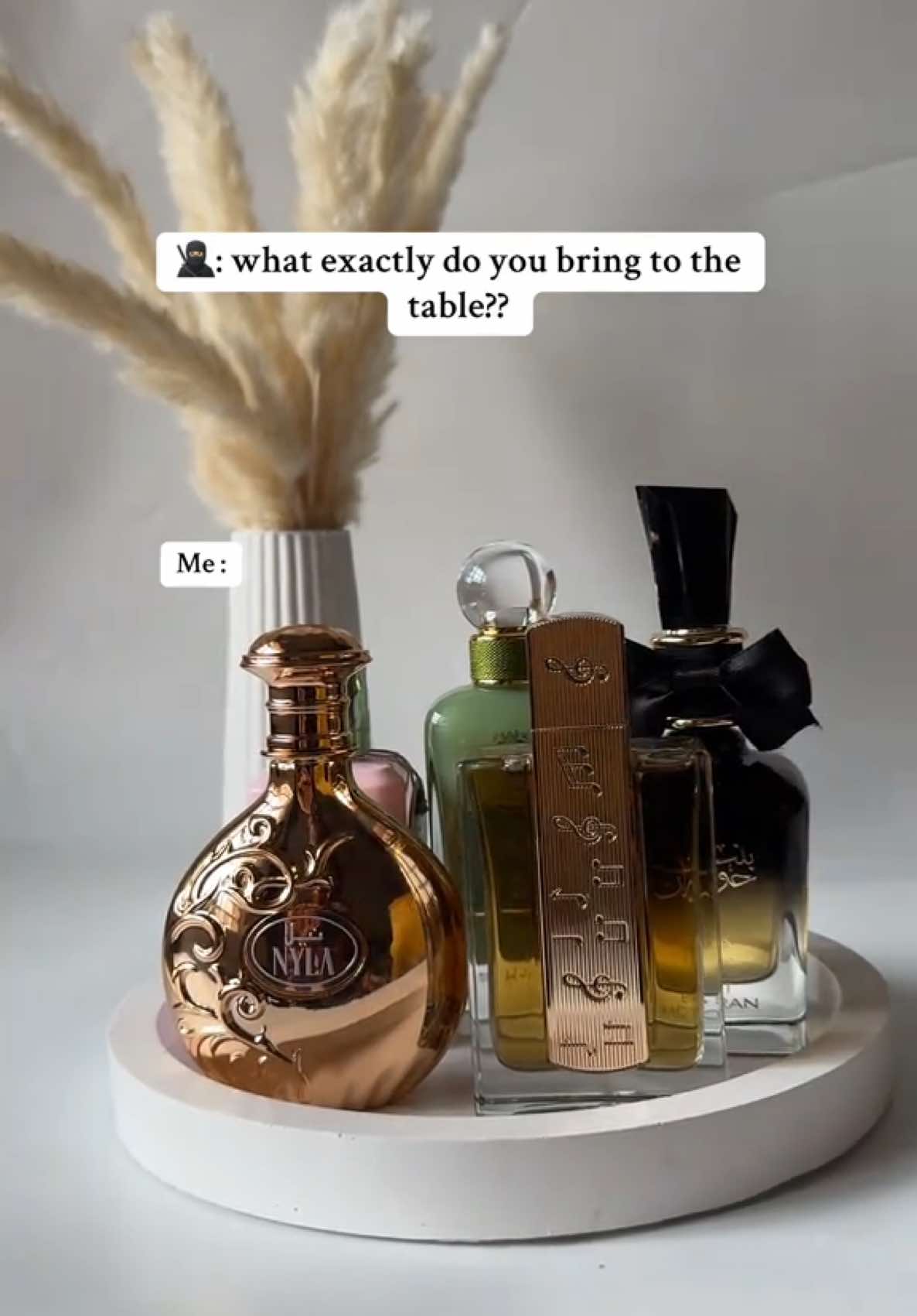 I bring my Arab perfumes to the table ☺️🥳😁 Do you think he wants me to bring designer perfumes too??  I don’t know why he isn’t picking my calls anymore  All perfumes are available to order  Link in bio 🤭 #arabperfume#lattafaperfumes#perfumevendorinlagos#arabperfumes#lattafa#perfumeformen 