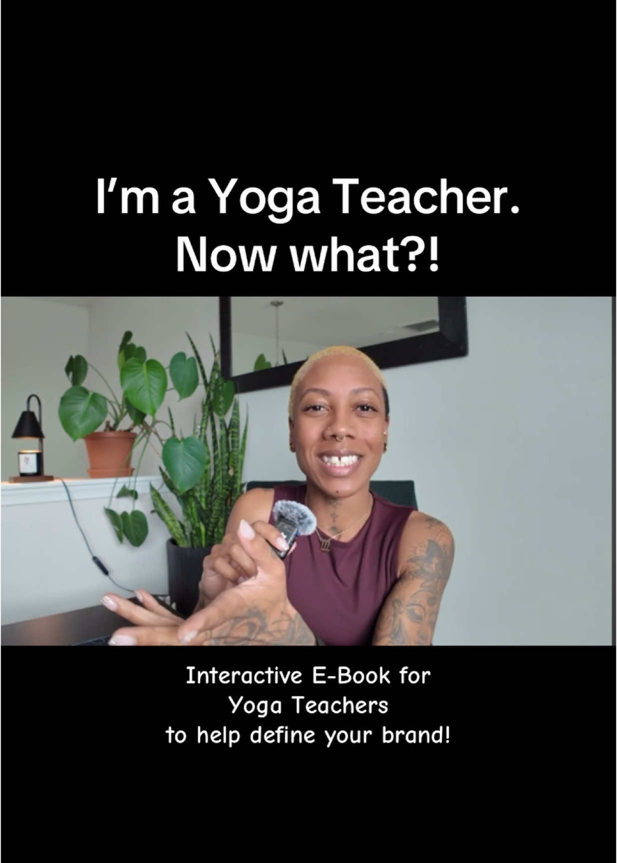 I dropped a new #youtube video yesterday. My 298th video!!!! OMG 😳 | Here is a clip I grabbed to share more about my new interactive E-Book for yoga teachers “I’m a Yoga Teacher. Now what?” • Link in bio to learn more and to purchase today! #yogateacher #teachertraining #buildyourbrand 
