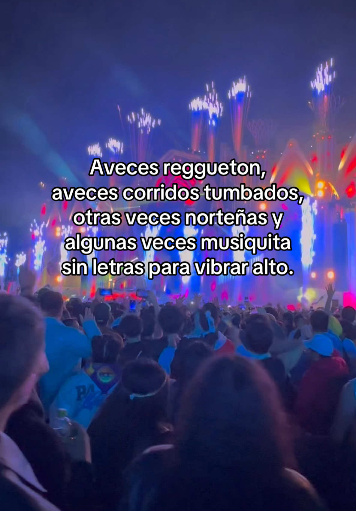 Aquí se escucha de todo ⚡️.                     #edcmexico #musiclover #corridostumbados #reggaeton #vibrasmusicales #norteñas #edc2025 #buenamusica #fyp #tulum #tiesto #house 