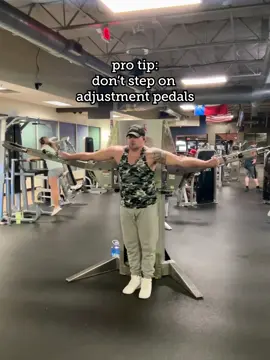 PSA: watch your feet when positioning your stance on this machine (there is a lever on the ground to adjust the arm). I’ve used this thing hundreds of times, just a funny accident. I hope everyone gets a good laugh from my mistake. Fortunately, my boulder shoulders took the hit. Looks bad, literally did absolutely nothing. Don’t be afraid to fail, but if you do, share it!
