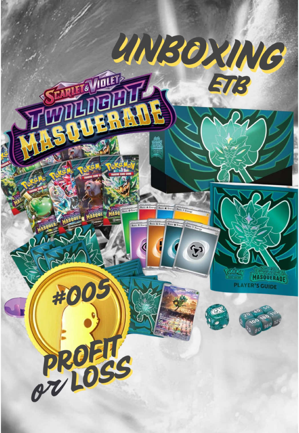 ✨📦 UNBOXING TIME 📦✨ ¡Abrimos el Pokémon TCG: Scarlet & Violet—Twilight Masquerade Elite Trainer Box! 🎭🔥 🔹 Incluye 8 booster packs, sleeves exclusivos, dados, separadores y más 🔥 🔹 Cartas con arte increíble y una promo especial ✨ ¿Logramos profit o fue loss? 🤔💰 #PokemonTCG #TwilightMasquerade #PokémonScarletViolet #EliteTrainerBox #PokémonUnboxing #ColeccionPokemon